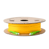0.2dB Slim SC/APC to SC/APC Single-mode Simplex Fiber Patch Cable | Corning SMF-28 Ultra Fiber | OS1/OS2 Compatible | OFNR Jacket