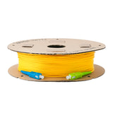 0.2dB Slim SC/APC to SC/UPC Single-mode Simplex Fiber Patch Cable | Corning SMF-28 Ultra Fiber | OS1/OS2 Compatible | OFNR Jacket
