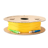 0.2dB Slim SC/APC to ST/UPC Single-mode Simplex Fiber Patch Cable | Corning SMF-28 Ultra Fiber | OS1/OS2 Compatible | OFNR Jacket
