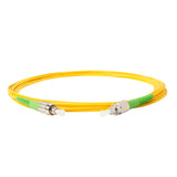Ultra Low Loss 0.1dB Slim FC/APC to FC/APC Single-mode Simplex Fiber Patch Cable | Corning SMF-28 Ultra Fiber | OS1/OS2 Compatible | OFNR Jacket