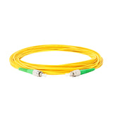 Ultra Low Loss 0.1dB Slim FC/APC to FC/APC Single-mode Simplex Fiber Patch Cable | Corning SMF-28 Ultra Fiber | OS1/OS2 Compatible | OFNR Jacket