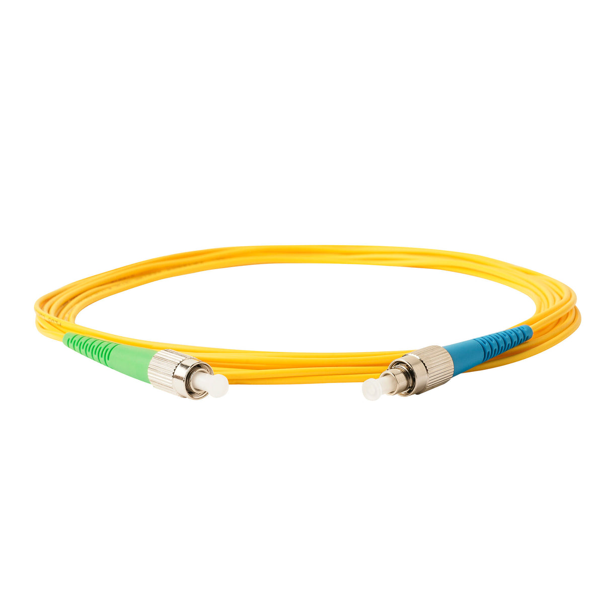 0.2dB FC/APC to FC/UPC Single-mode Simplex Fiber Patch Cable | Corning SMF-28 Ultra Fiber | OS1/OS2 Compatible | OFNR Jacket