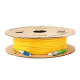 Low Loss 0.15dB FC/APC to LC/UPC Single-mode Simplex Fiber Patch Cable | Corning SMF-28 Ultra Fiber | OS1/OS2 Compatible | LSZH Jacket