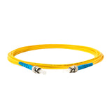 Low Loss 0.15dB ST/UPC to ST/UPC Single-mode Simplex Fiber Patch Cable | Corning SMF-28 Ultra Fiber | OS1/OS2 Compatible | OFNR Jacket