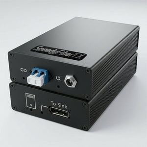 Uncompressed 8K/4K Long Distance DisplayPort Extender over Single Mode Fiber (Up to 2km) - TAA