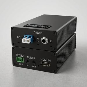 HDMI/RS-232/Audio extender over SM fiber - TAA
