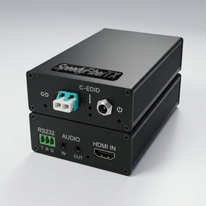HDMI/RS-232/Audio extender over MM fiber - TAA