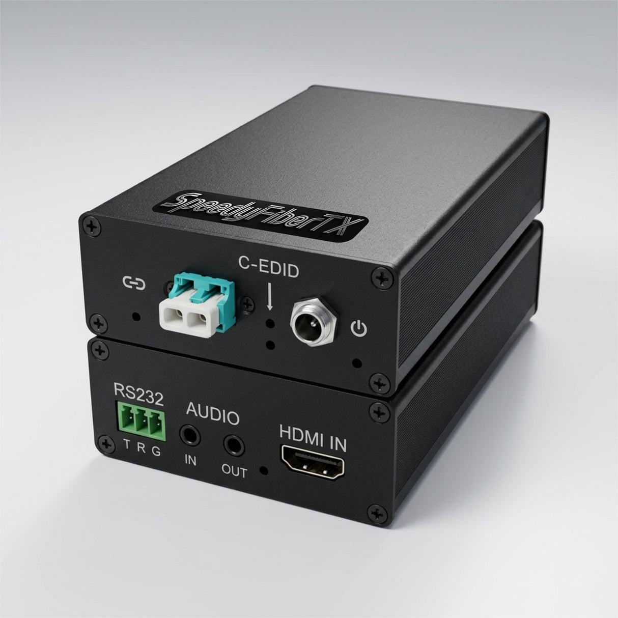 HDMI/RS-232/Audio extender over MM fiber - TAA