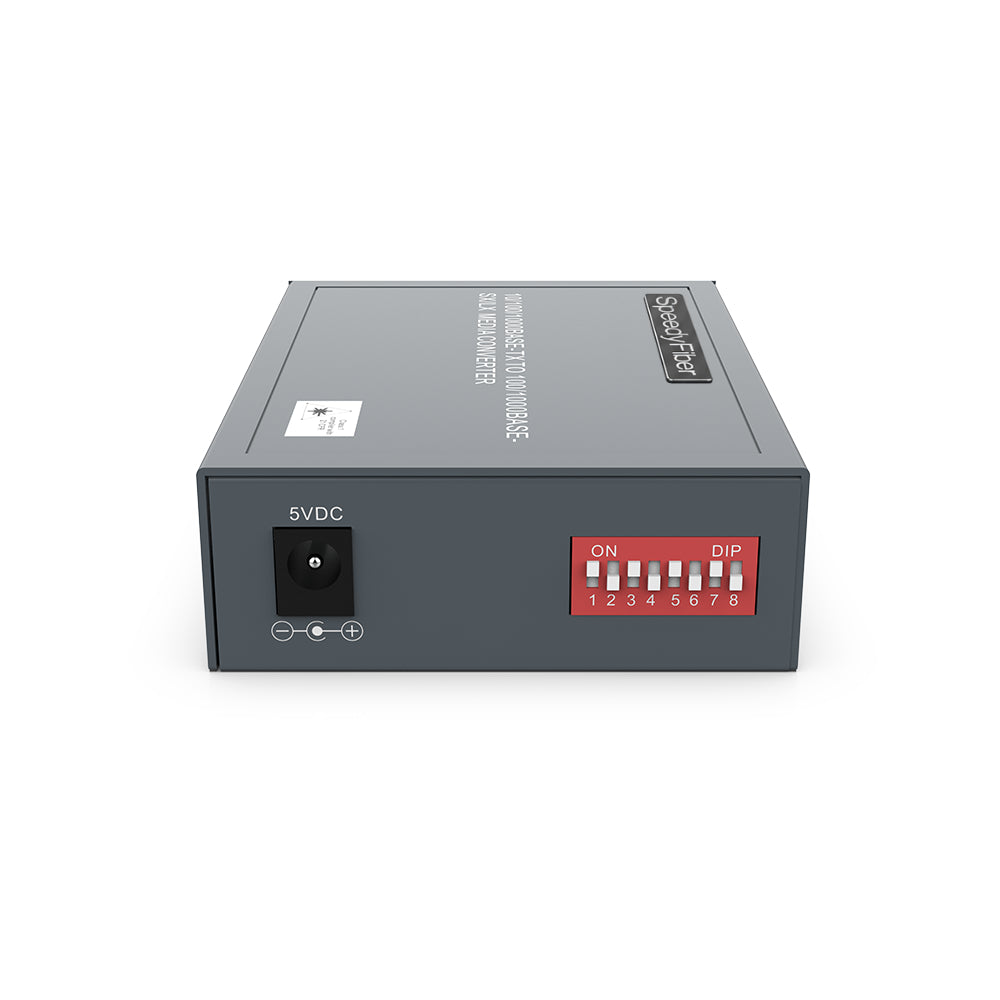 Low Power Consumption Gigabit Ethernet Compact Media Converter - TAA