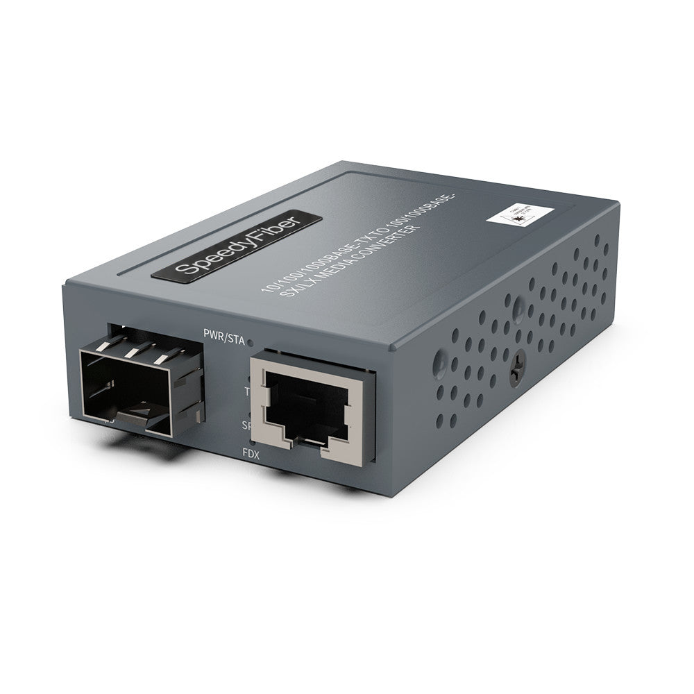 Low Power Consumption Gigabit Ethernet Compact Media Converter - TAA